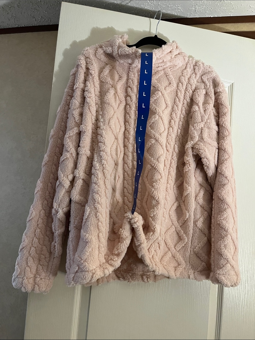 Eddie Bauer Plush Sherpa Jacket - Light Beige